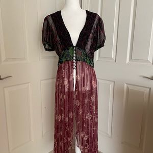 Free People Sheer Cardigan